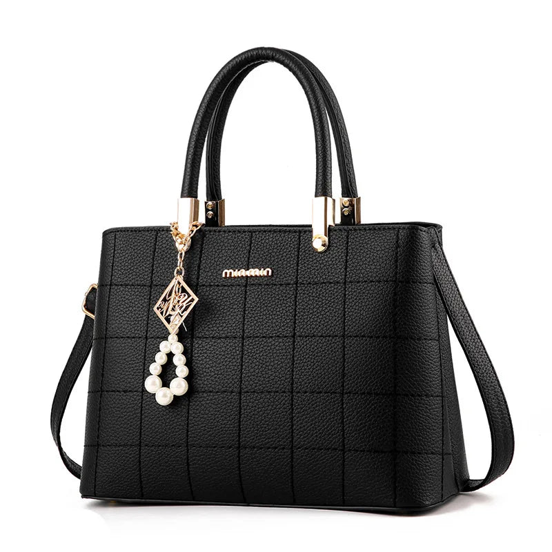 Women's Summer New Quality Leather Bag | Large Capacity Single Shoulder & Crossbody Bag Luxegan