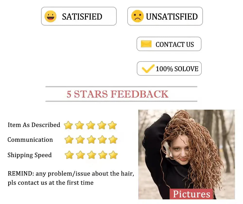 Ombre Box Braids Crochet Hair Extensions – Synthetic Straight Braiding Hair 14"/18"/24" | 22 Strands/Pack