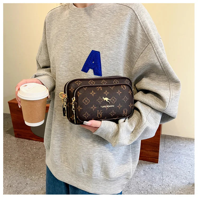 Luxury Women’s Designer Backpack & Convertible Tote | Premium Microfiber Leather Shoulder Bag | Versatile Travel Crossbody & Clutch Set for Women Luxegan