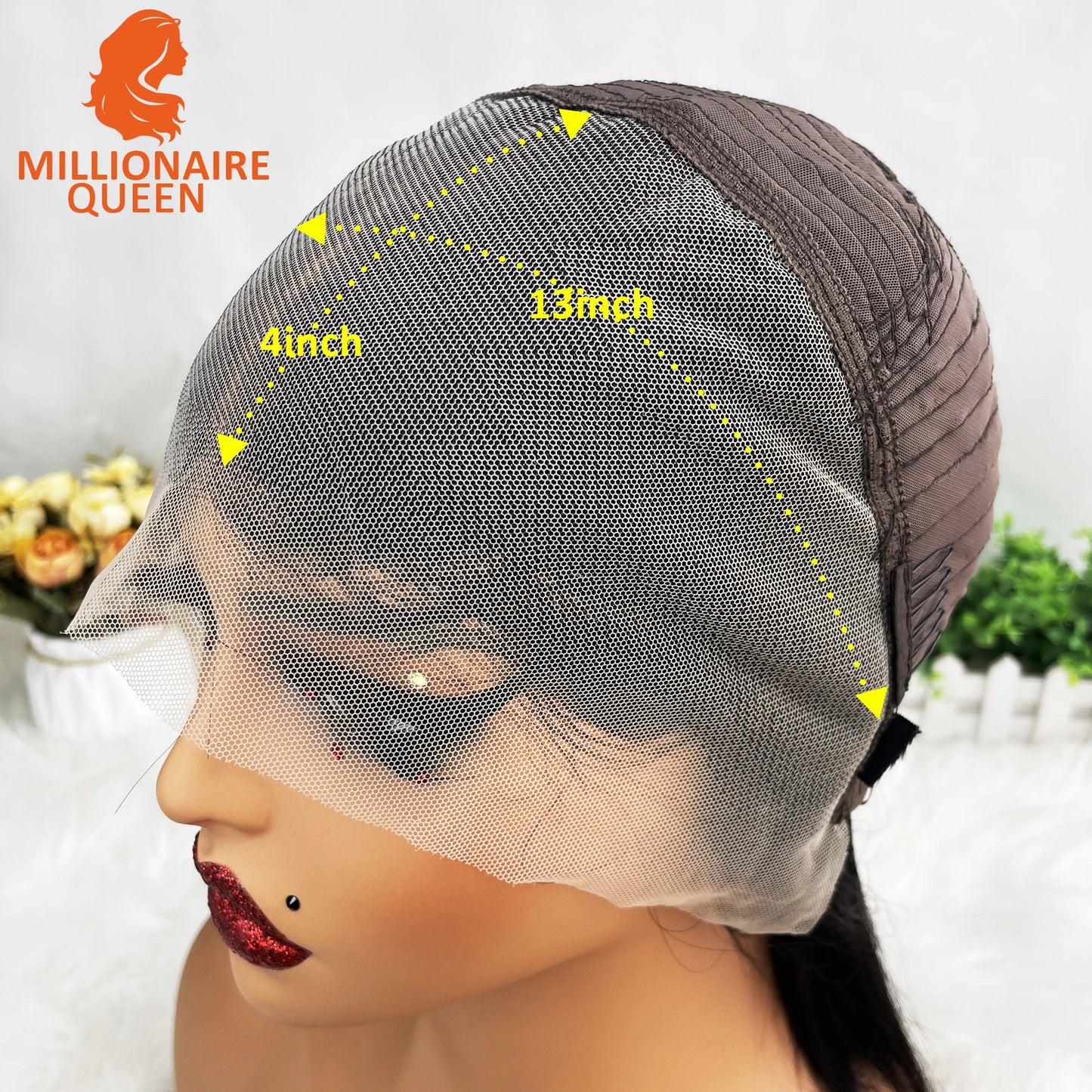 Vietname Super Double Drawn Bone Straight 13x4 Bob Wig with 100% Human Hair Nature Black 250% Density For Black Women