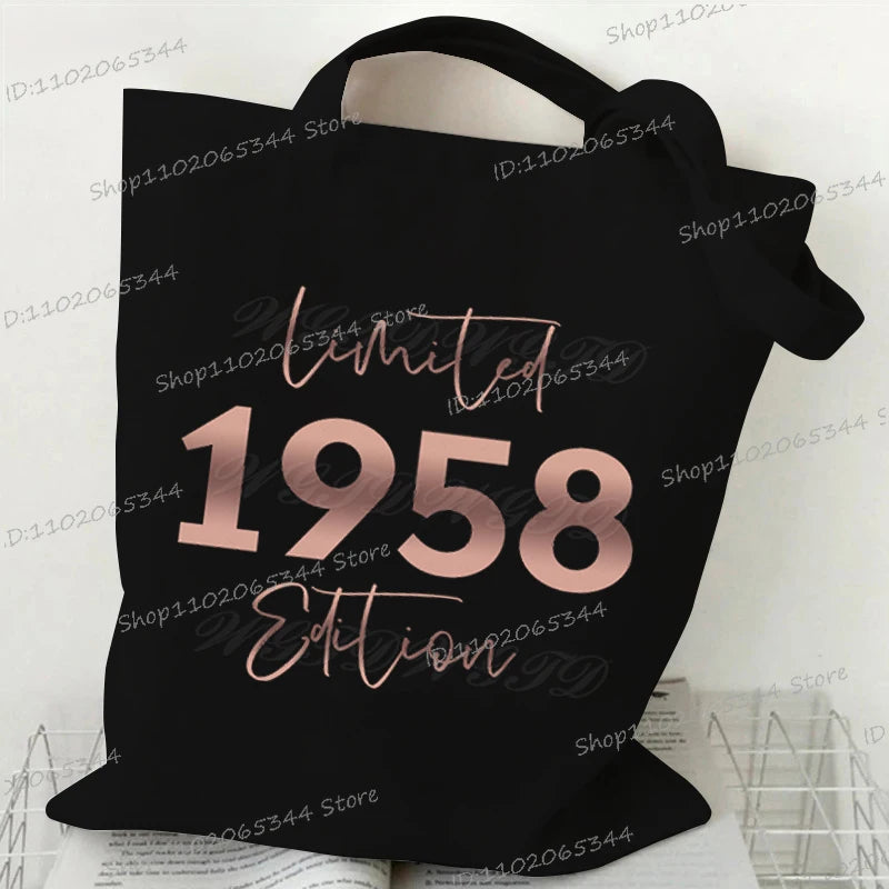 Vintage Edition Canvas Tote Bag (1954/1955 Edition) Luxegan