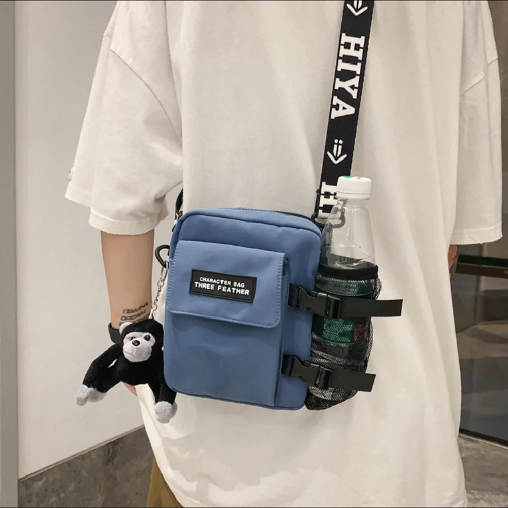 Casual Canvas Couple Messenger Bag | Versatile Satchel for Daily Use Luxegan