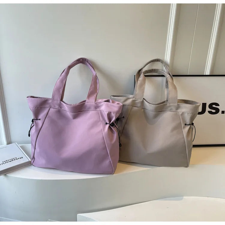 Large Capacity Casual Tote Bag | Simple Travel Handbag & Aesthetic Shoulder Bag Luxegan