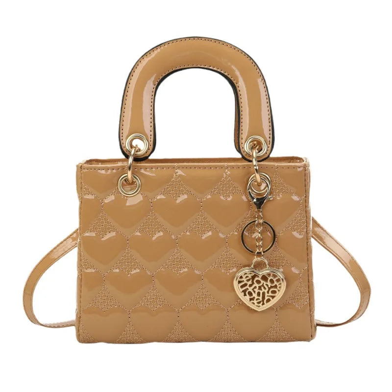 Handbag Women Brand Luxury Totes | High Quality Fashion Classic Quilted Square Handle Bag & Women's Crossbody Shoulder Bags Luxegan
