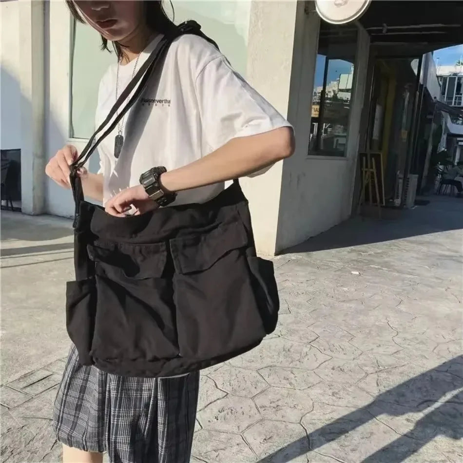 Genuine Soft PU Leather Handbags for Women | Vintage Shoulder Tote Bag & Large Capacity Purse