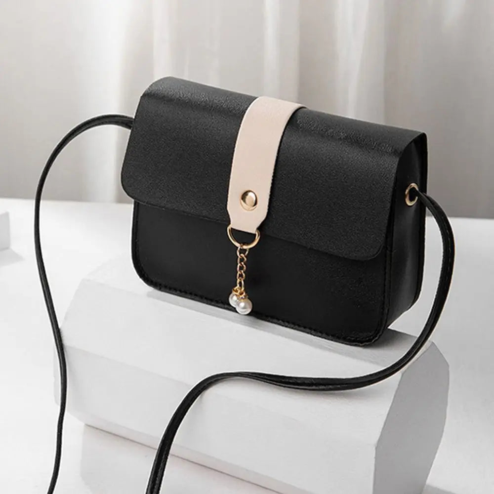 Fashion Small Square Bag | Genuine Leather Mini Crossbody Bag for Women | Trendy Girls' Summer Travel Purse | Casual Tote Style Mini Handbag Luxegan