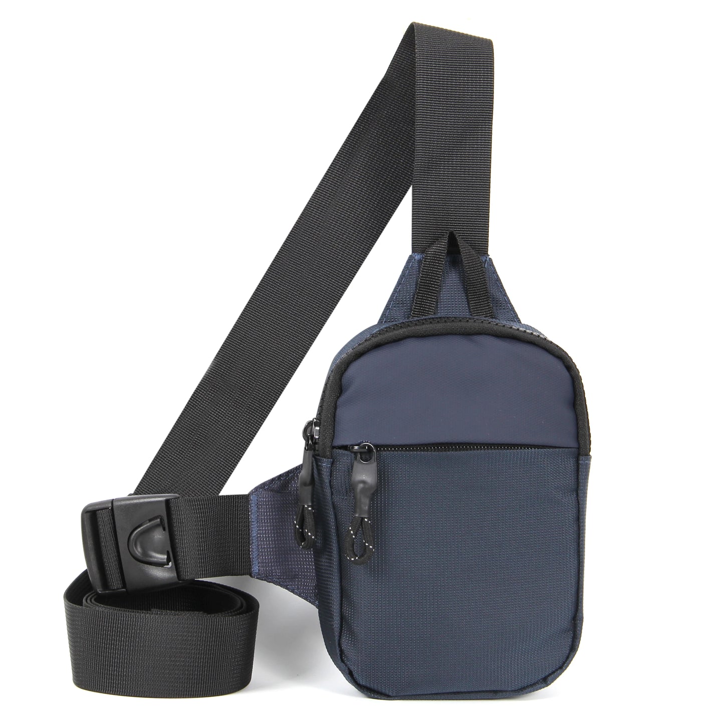 Men's Stylish Mini Nylon Crossbody Bag | Premium Honeycomb-Patterned Phone Pouch | Lightweight Casual Shoulder Satchel | Versatile Unisex Travel Sling Pack with Silt Pocket Luxegan