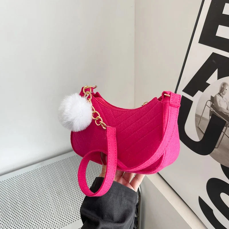 TPU Hard Bucket Armpit Bag | Small Fashion Crossbody Tote Luxegan