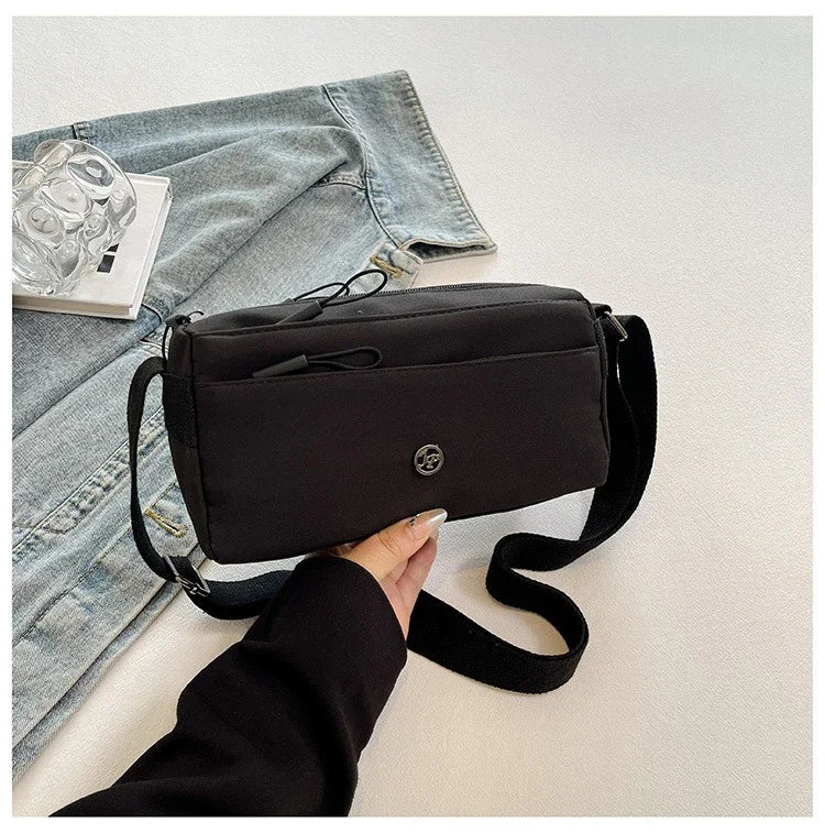 New Style Versatile Nylon Crossbody Bag | Simple Summer Leisure Single-Shoulder Tourist & Commuter Bag for Women Luxegan