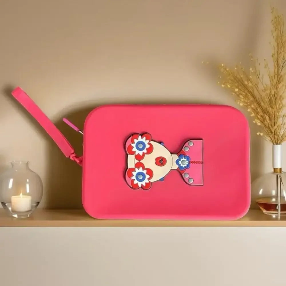 Silicone Solid Storage Bag | Zipper Waterproof Multi-purpose Portable Pouch Luxegan