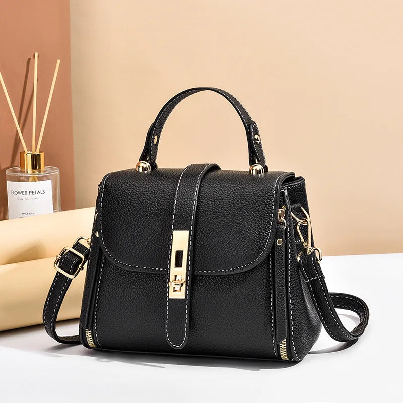 Women's Crossbody Bags | New Lock Shoulder Bags & Portable Travel Purses Luxegan