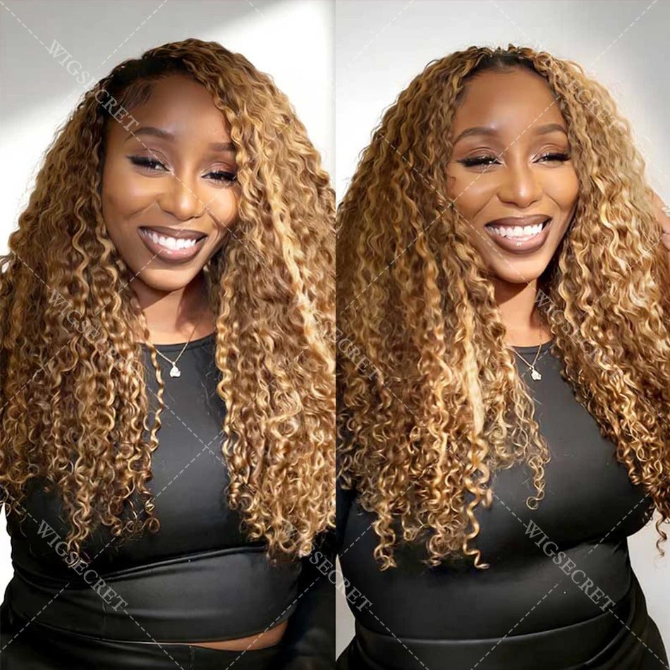 Brazilian Remy Curly Crochet Human Hair | Pre-Separated Knotless Miracle Knots Feather Braiding - view 4