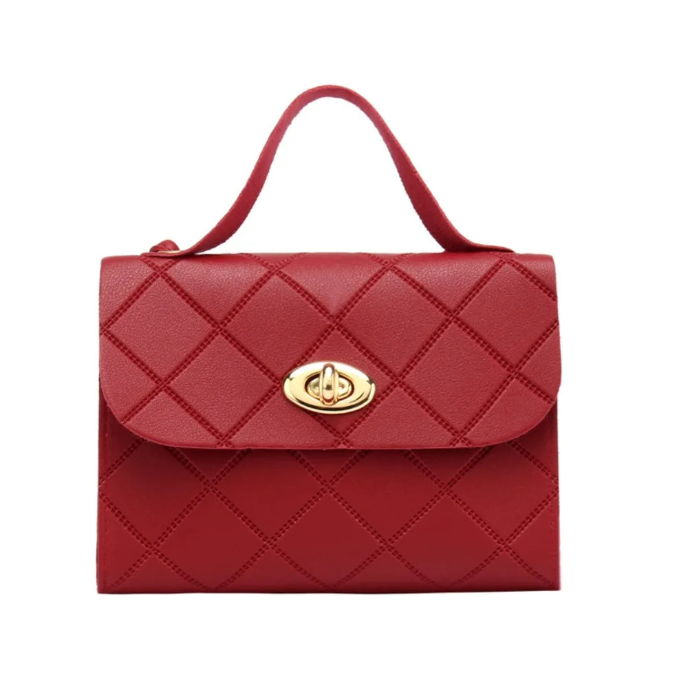 Fashion Small Messenger Bag | Sophisticated New Trend Female Shoulder Bag | Elegant Casual Crossbody | Luxury "Dignified" Mini Handbag for Modern Women & Girls Luxegan