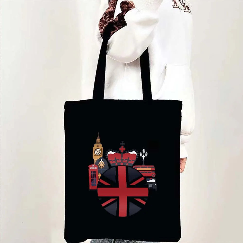 Woman's Large Capacity Canvas Tote Bag | Stylish Travel & Shopping Shoulder Handbag (Work, Gym, Grocery, Eco-Friendly) Luxegan