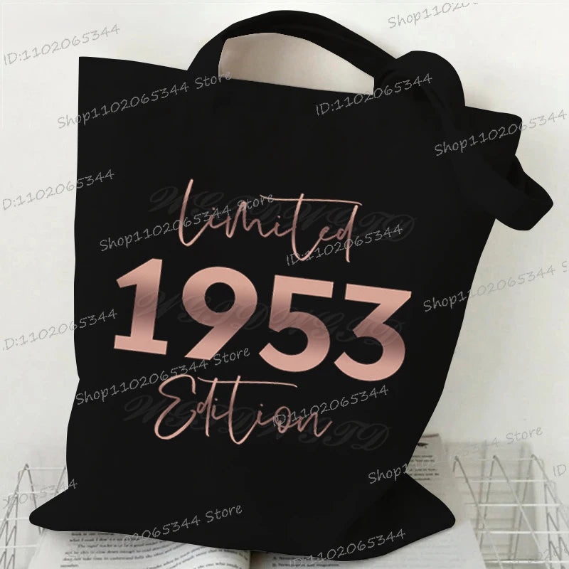 Vintage Edition Canvas Tote Bag (1954/1955 Edition) Luxegan