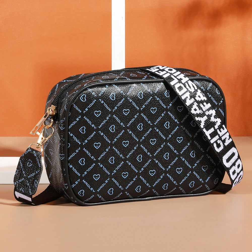 Fashion Multifunctional Small Crossbody Bag | Unisex Mini Wallet & Shoulder Bag for Daily Use & Travel (Plaid Pattern) Luxegan