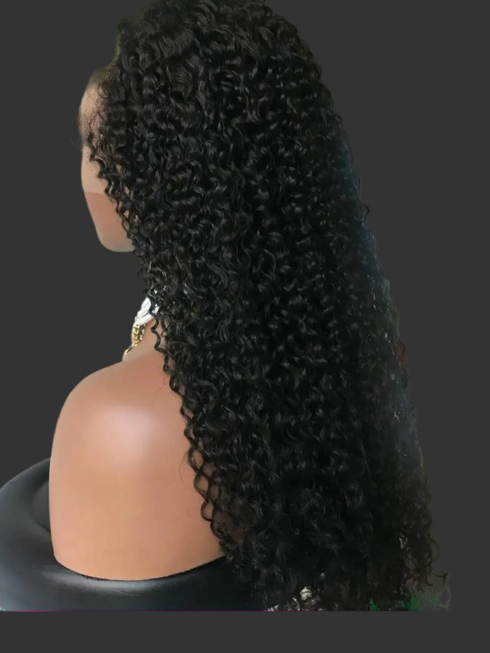 300% Density Burgundy Brown Loose Deep HD Lace Wig | Sophisticated 13x6 & 13x4 Transparent Frontal | Elegant "12A Brazilian Remy" 26+ Inch Silhouette | "Dignified" Pre-Plucked Bleached Knot Curly Human Hair for Radiant Versatile Styling Luxegan