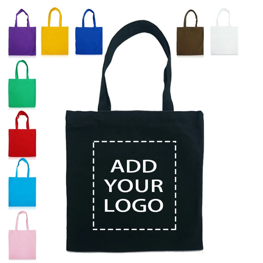 Large Capacity Colored Canvas Handheld Bag | Premium Reusable Rectangular Shopping Bag | Multi-Use Folding Tote & Travel Storage Bag | Versatile Casual Fashion Handbag for Women Luxegan