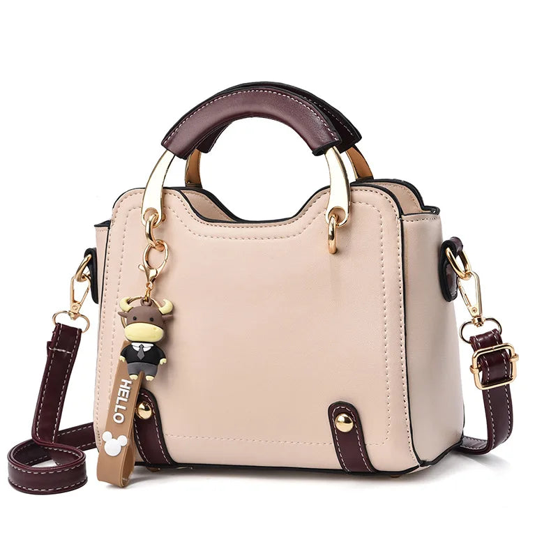 New Handheld Small Square Bag | Fashionable Girl's One-Shoulder & Crossbody Bag Luxegan