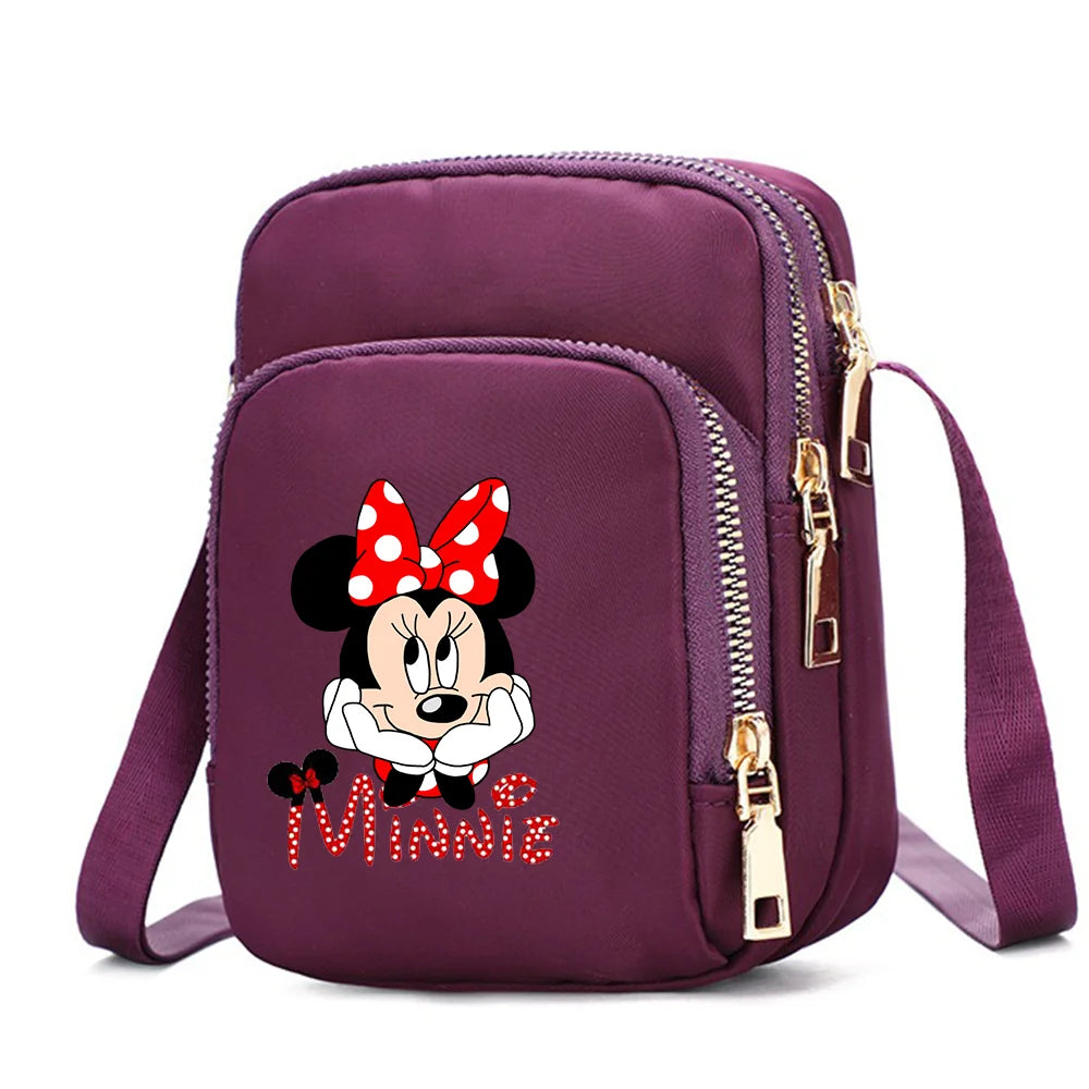 Disney Mickey & Minnie Mouse Shoulder Bag | Girls' Crossbody & Handbag Luxegan