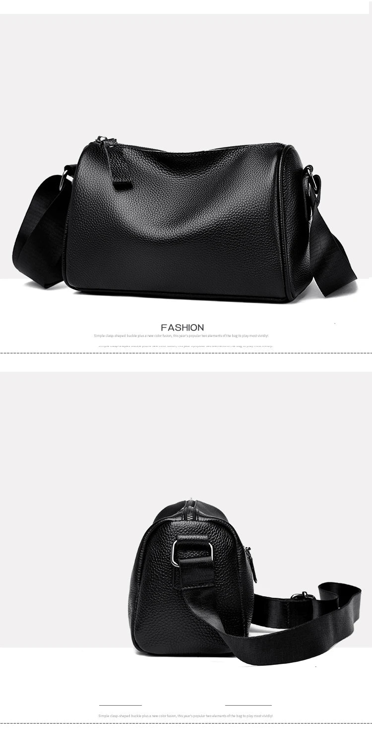 100% Genuine Leather Casual Men's Messenger Bags | Luxury Brand Male Crossbody & Shoulder Bags (Fashion) Luxegan