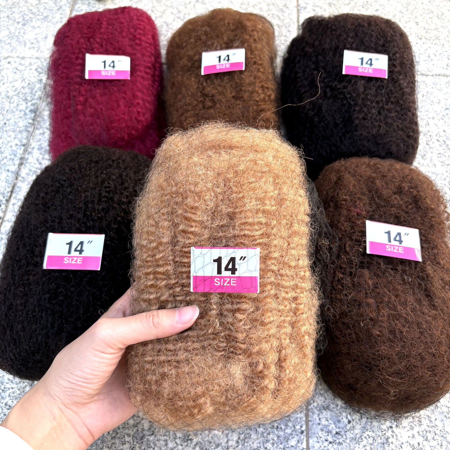 4C Afro Kinky Human Hair Bulk | Locs, Twists & Braids Extensions | 10-18in