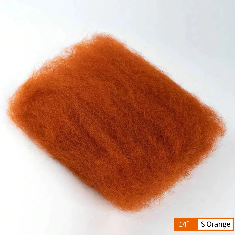 Afro Kinky Bulk Human Hair for Dreadlocks & Braiding | 100% Virgin Brazilian Remy Loc Extensions (50g) Luxegan
