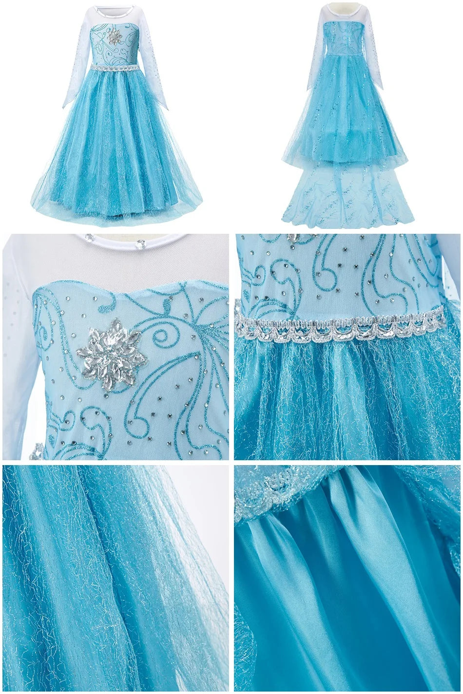 Girls Mirabel Isabela Encanto Costume Girl Princess Dress Children Elsa Anna Rapunzel Cinderella Mermaid Aurora Cosplay Clothes
