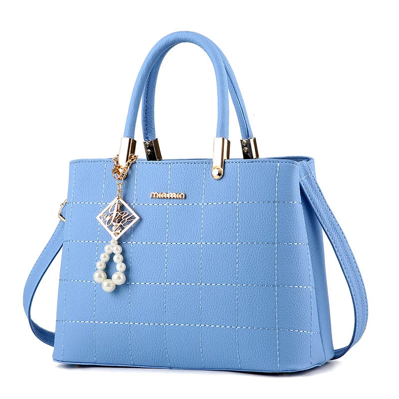 Women's Summer New Quality Leather Bag | Large Capacity Single Shoulder & Crossbody Bag Luxegan
