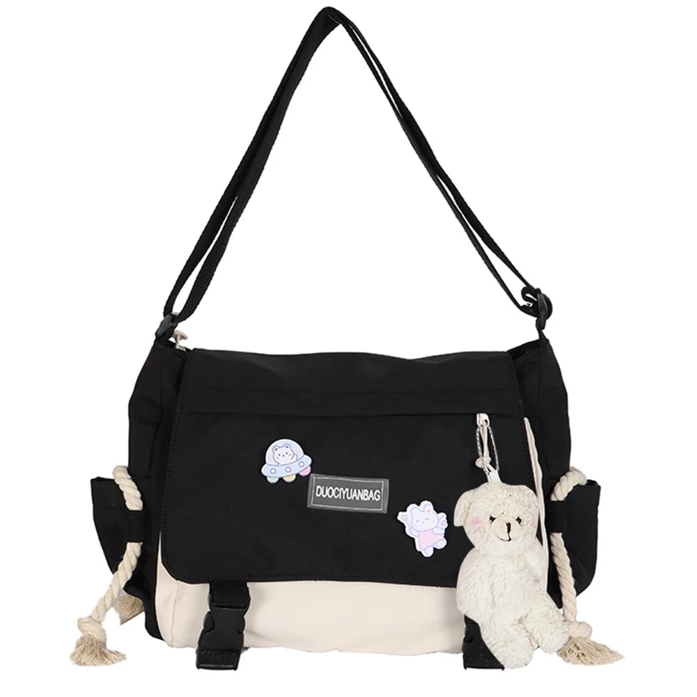 Large Capacity Crossbody Bag | Ladies' Messenger Pouch & Casual Shoulder Bag Luxegan