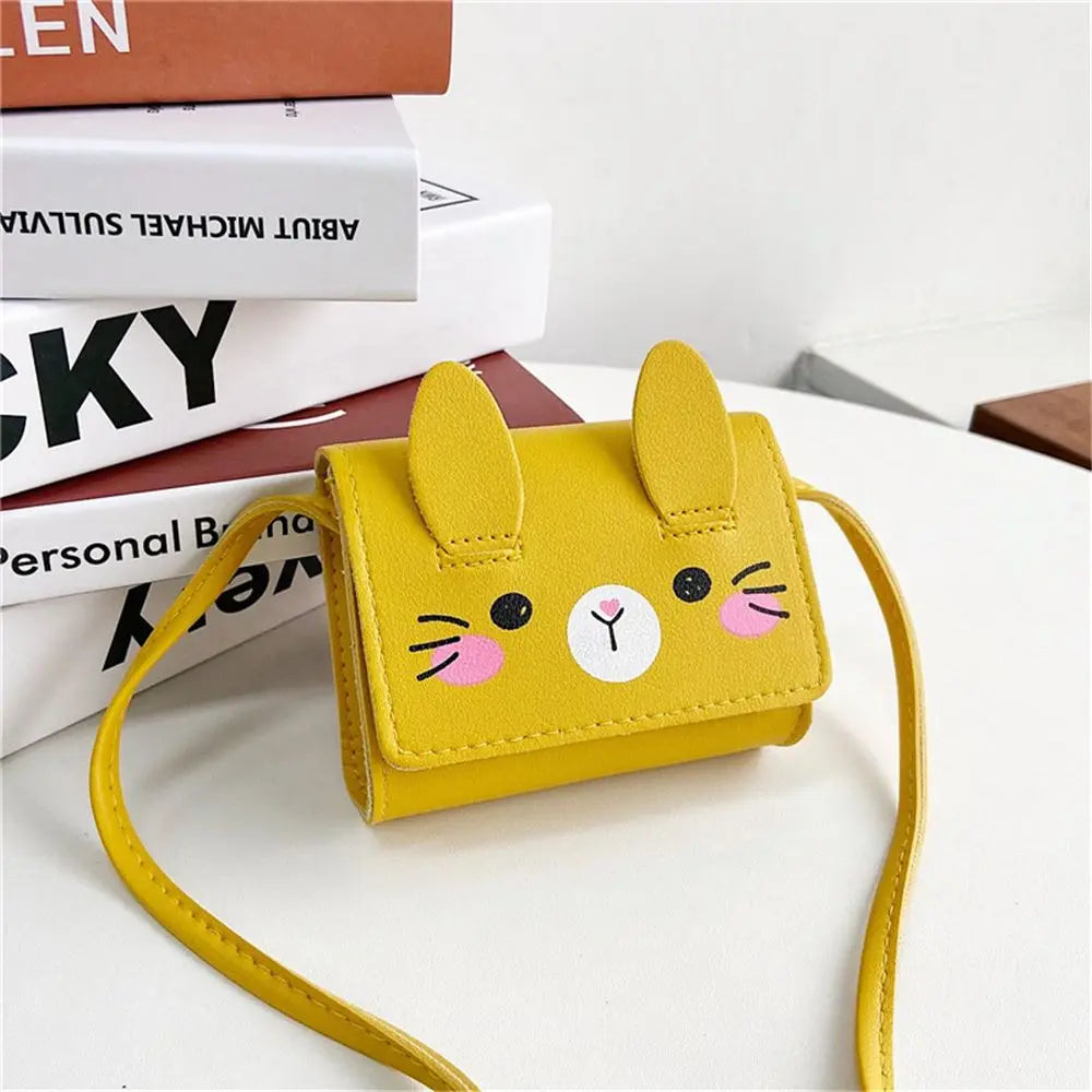 Children's Accessories Small Shoulder Bag | Cute Rabbit Baby Girls Small Crossbody Bags & Cartoon Kids Boys Mini Coin Purse Handbags