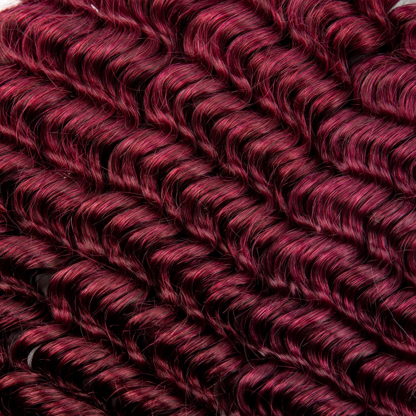 Deep Wave Human Hair Bulk for Boho Braids | No Weft Braiding Hair | 16-24in - view 3