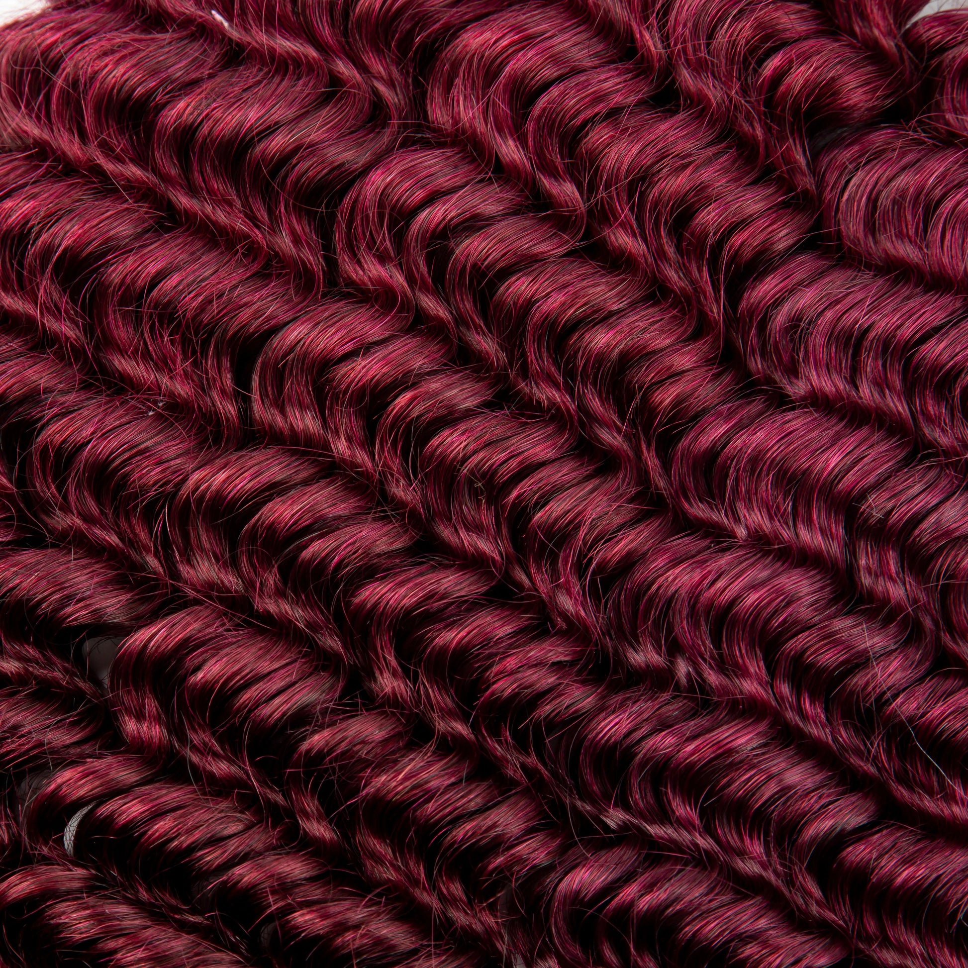 Deep Wave Human Hair Bulk for Boho Braids | No Weft Braiding Hair | 16-24in - view 3
