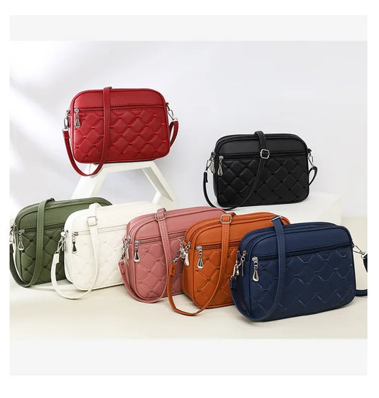 Ladies' High-end Handbag | Versatile Small Square Crossbody Luxegan