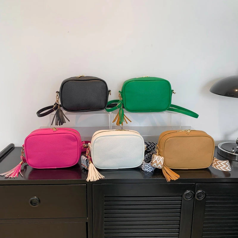 New Vintage Cell Phone Crossbody Bag | Sophisticated PU Leather Messenger Purse | Elegant - view 2