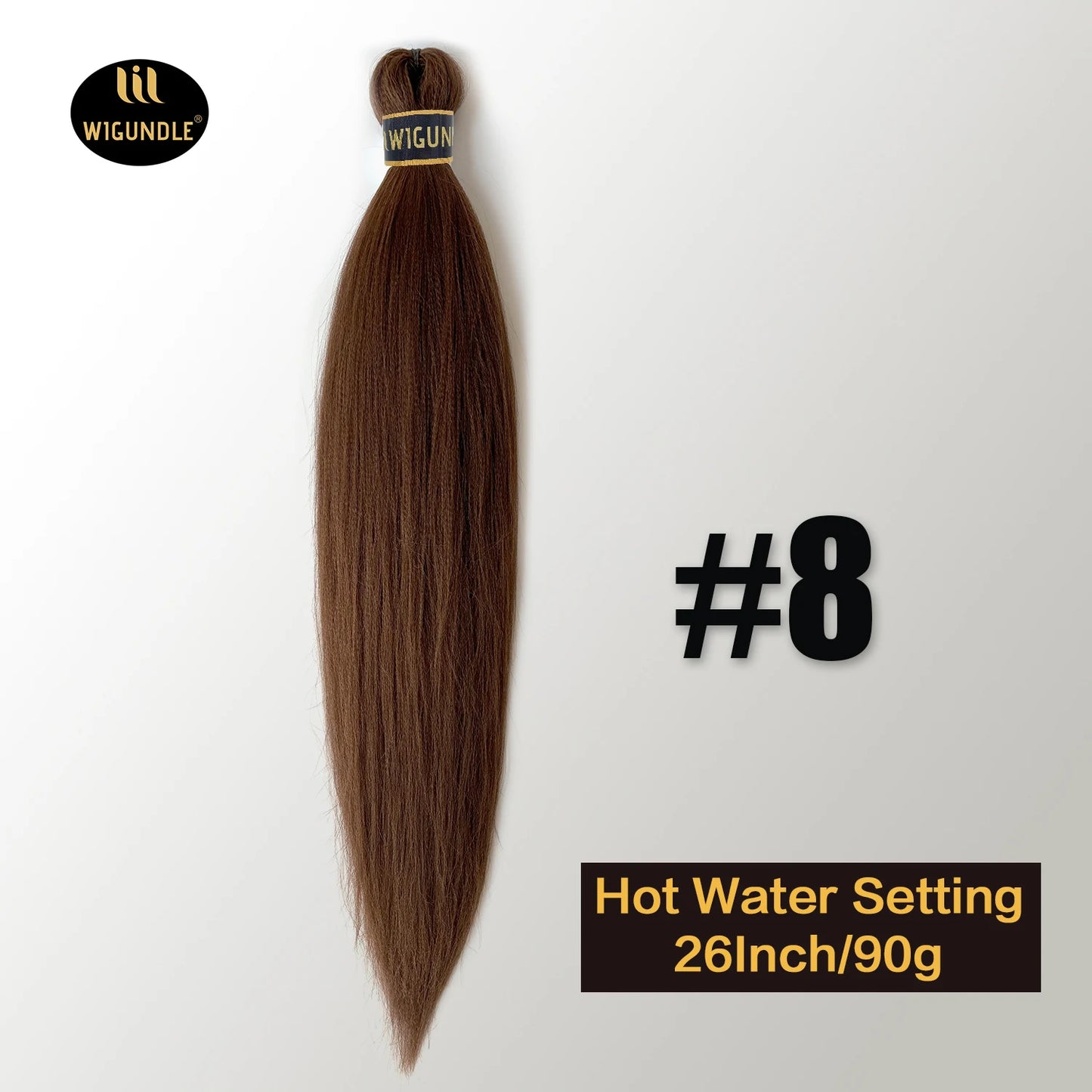 Kanekalon Pre-Stretched Jumbo Braiding Hair 26in – Kinky Straight | 90g | 49 Colors | 1 & 4 Pcs