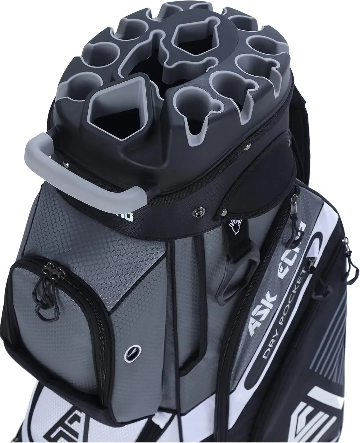 T-Lock Golf Cart Bag with 14-Way Organizer Divider Top | Premium Golf Bag with Integrated Handles - view 5