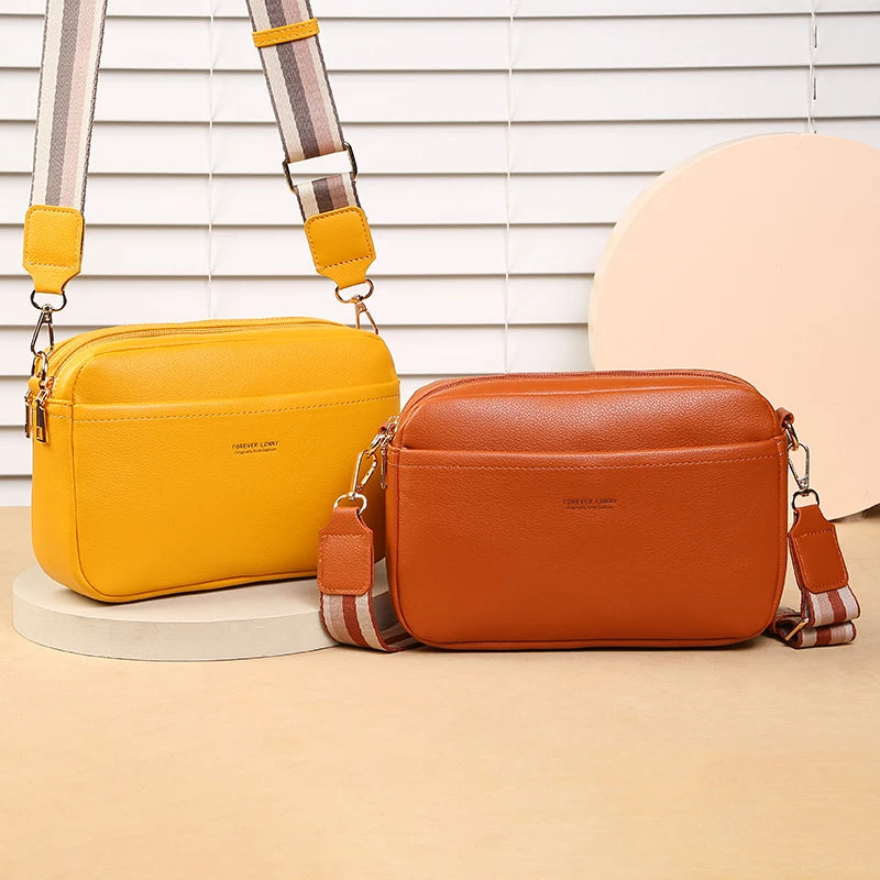 New Women's Crossbody Bag | Multi-Zipper & Large Capacity Handbag Luxegan