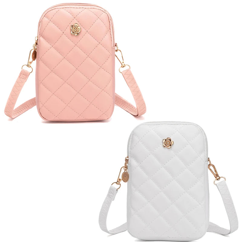 New PU Crossbody Bag | Simple Handbag, Mini Cell Phone Bag & Summer Small Square Bag Luxegan