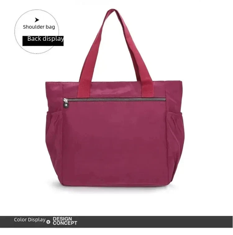 Bolsa de viaje Oxford impermeable de gran capacidad para mujer, bolso de hombro, valija, Bolsa De Viaje, bolsos de mujer, bolsa de compras