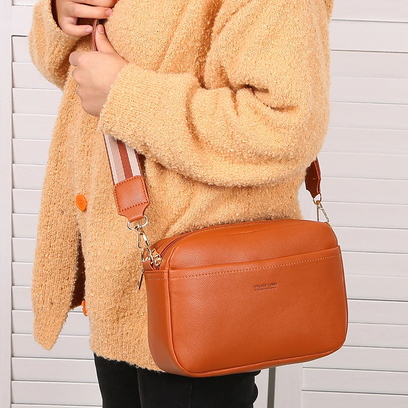 New Women's Crossbody Bag | Multi-Zipper & Large Capacity Handbag Luxegan