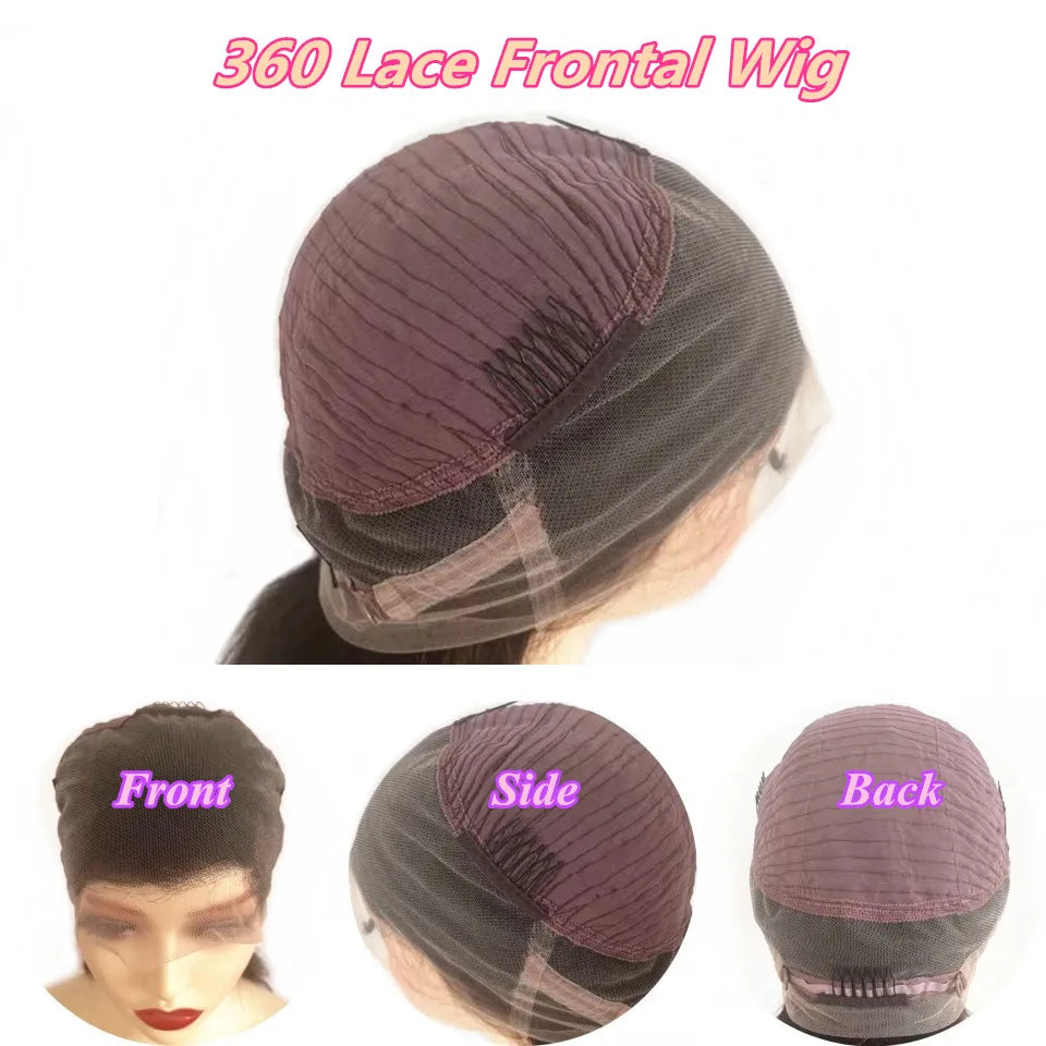 Peluca frontal de encaje 13x4 HD con reflejos, cabello humano, rubio miel, ondas corporales, pelucas frontales de encaje para mujer, sin pegamento, con parte superior de seda, prearrancada