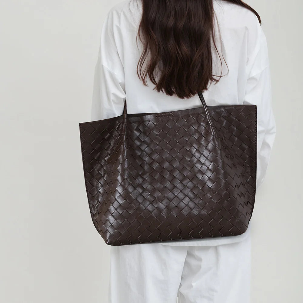 New Minimalist Shoulder Bag Women's | Convertible Top Handle Crossbody Purse (Luxury Genuine Leather) Luxegan