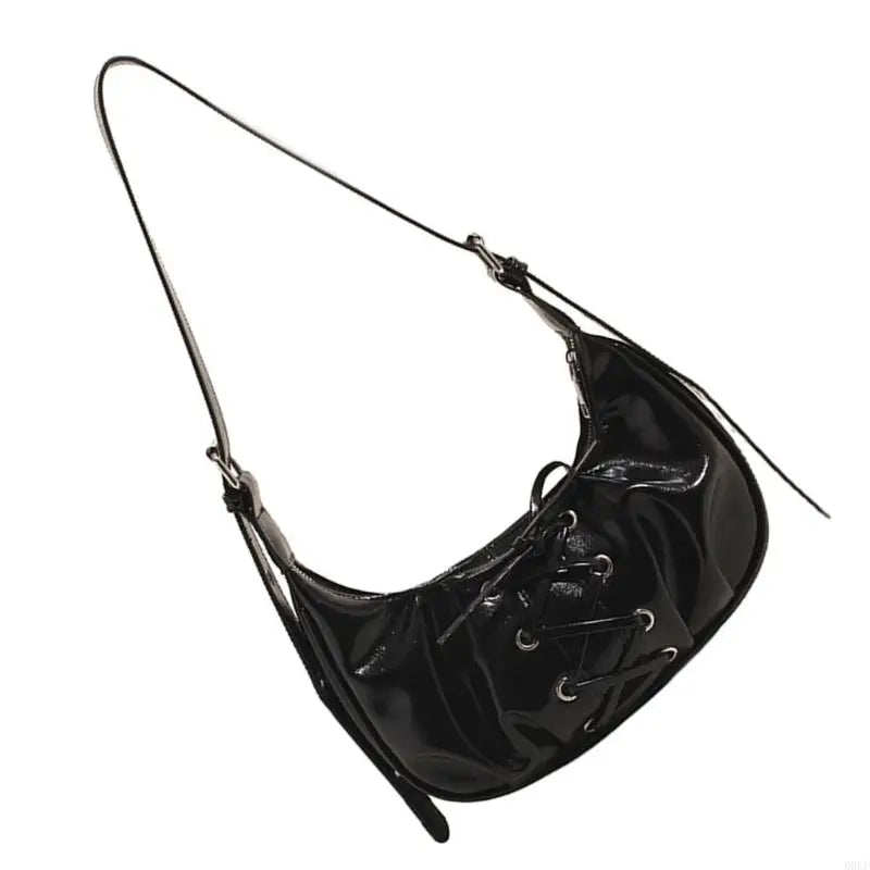 Trendy Under the Arm Clutch Purse | Women/Girls PU Leather Evening Slings Bag | Box Shape Handbag Saddles Bag Luxegan