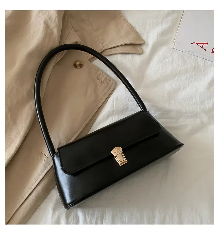 Luxury Brand Crossbody Bags for Women | Fashion Design Underarm & Woman Shoulder Bag (Female Handbag & Purses, Solid Color) Luxegan