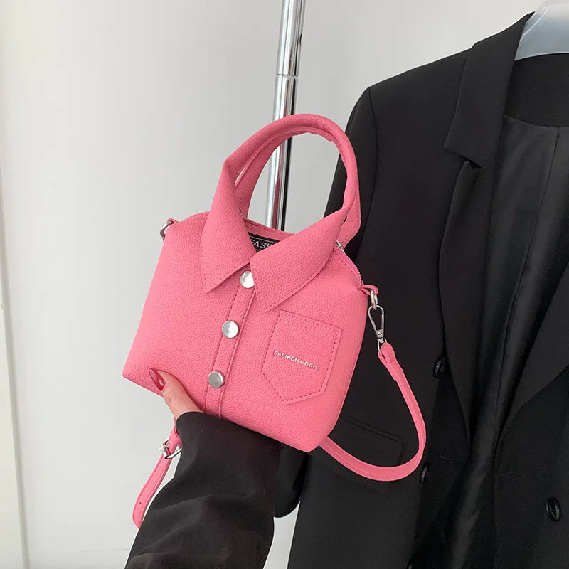 Square Compact Shoulder & Crossbody Bag | Unique Design High Quality Handbag for Women (Designer Style Bolso) Luxegan