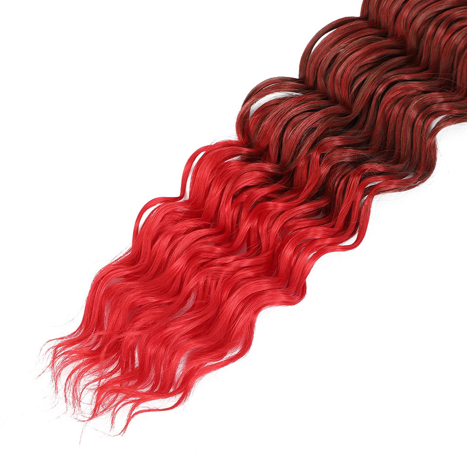 Anna Curls Loose Wave Synthetic Crochet Braiding Hair 24in | 50 Strands | 22 Colors - view 19