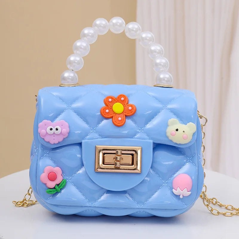 Barbie Fashion Women's Crossbody Bag | Mini Shoulder Bag, Mobile Phone Coin Purse & Cosmetics Storage Small Square Bag Luxegan