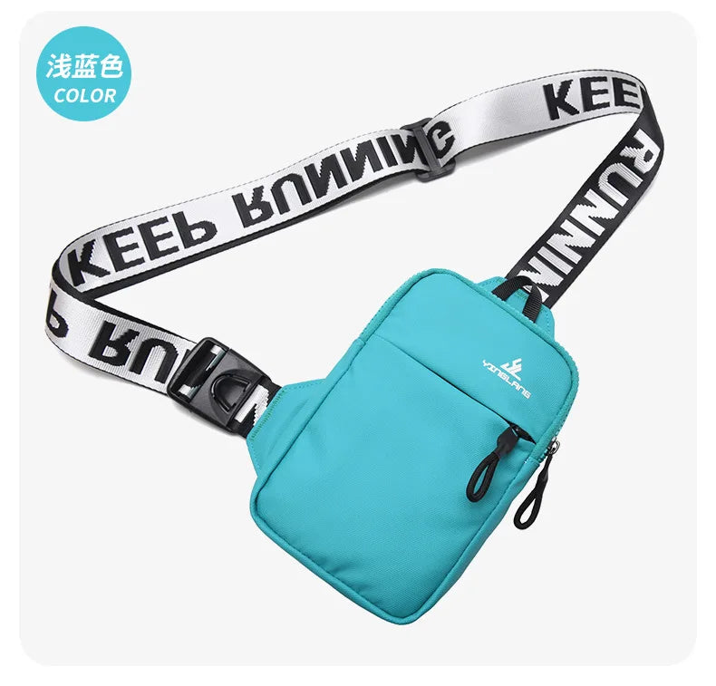 Small Chest Bag & Mobile Phone Bag | Outdoor Sports Mini Fashion Shoulder & Messenger Bag (Unisex Gift) Luxegan