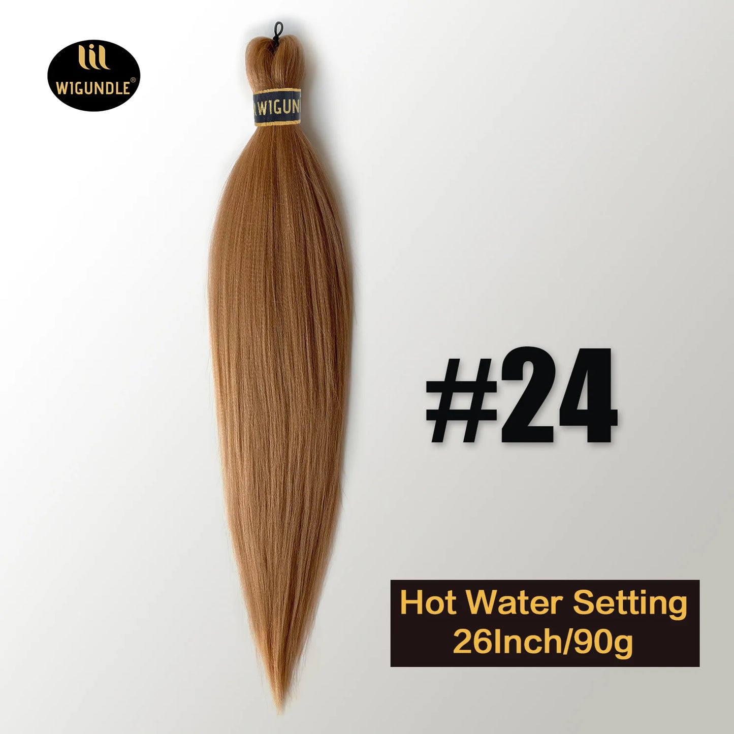 Kanekalon Pre-Stretched Jumbo Braiding Hair – 26 Inch | 90g | Kinky Straight | Hot Water Set | 44 - view 13
